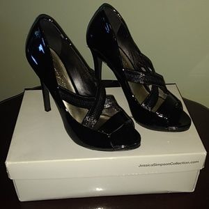 Jessica Simpson Black Heels